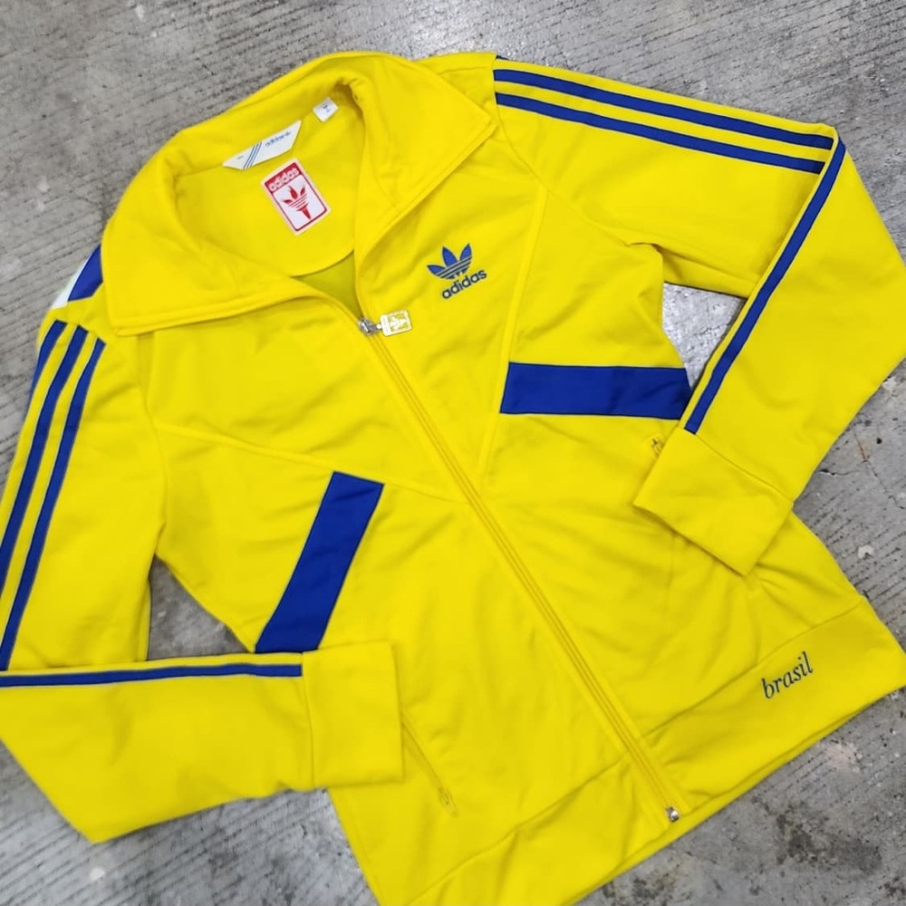 Brazil Soccer Teack jacket